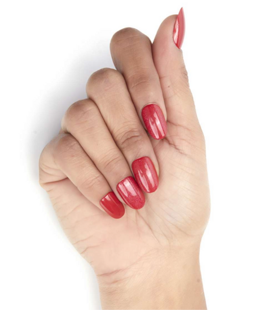 Rose Cateye Nails