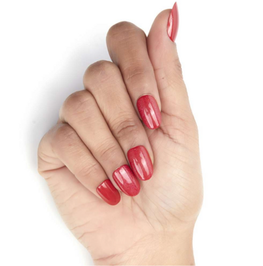 Rose Cateye Nails