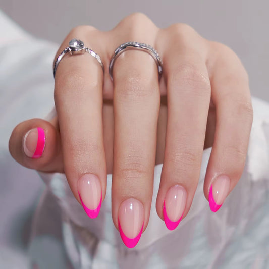 Neon Pink French