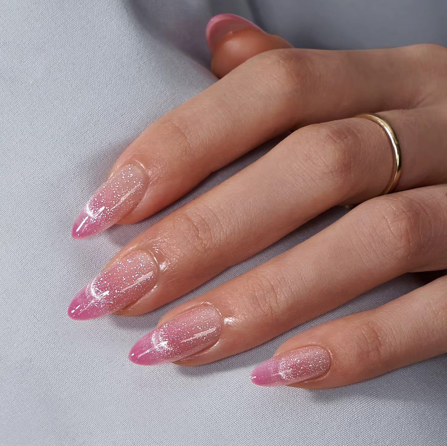 Girly Pop Cateye nails