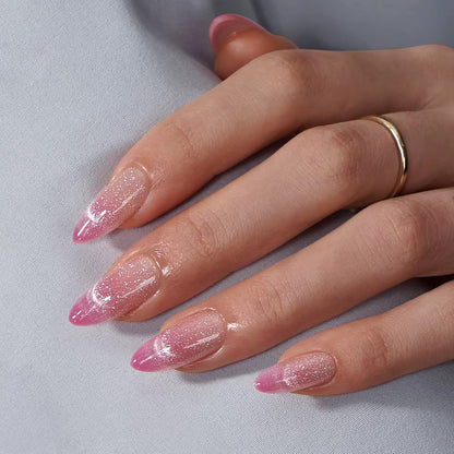 Girly Pop Cateye nails