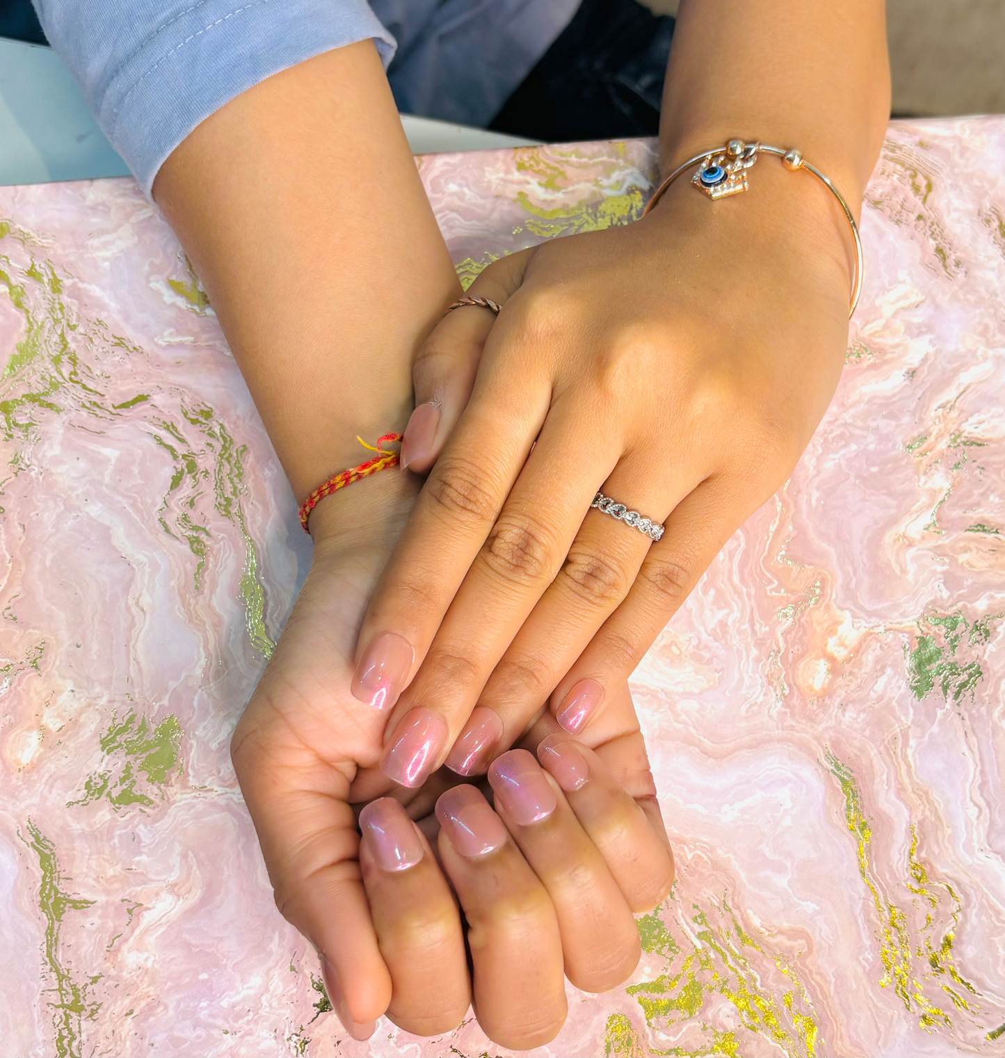 Soft Gel Pink Press On Nails