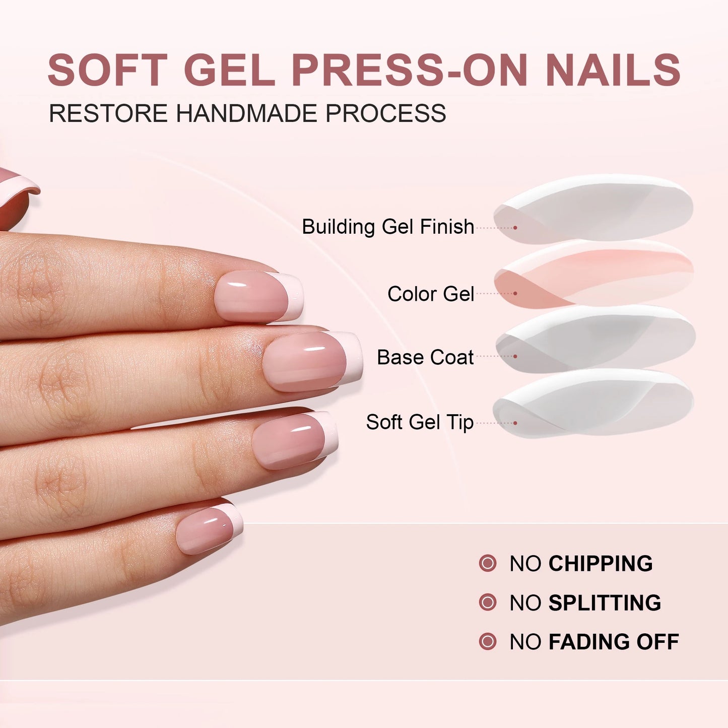 Soft Gel French Nails