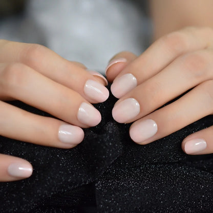 Creamy Blush Nails