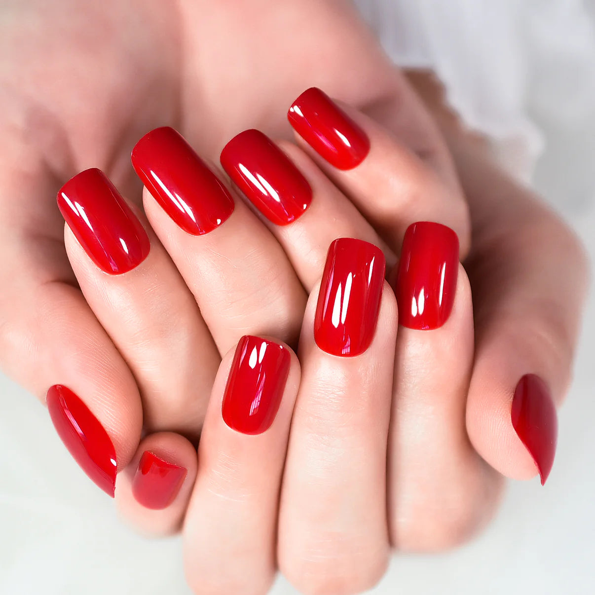 Red Ruby nails